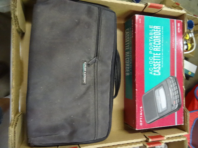 Tape Case Portable Cassette Rec.