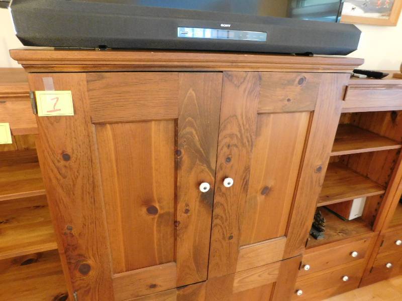 High Quality solid cedar Armoire entertainment center