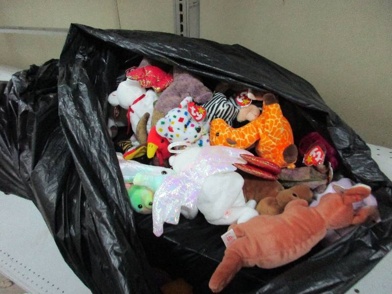 Large bag of Beanie babies