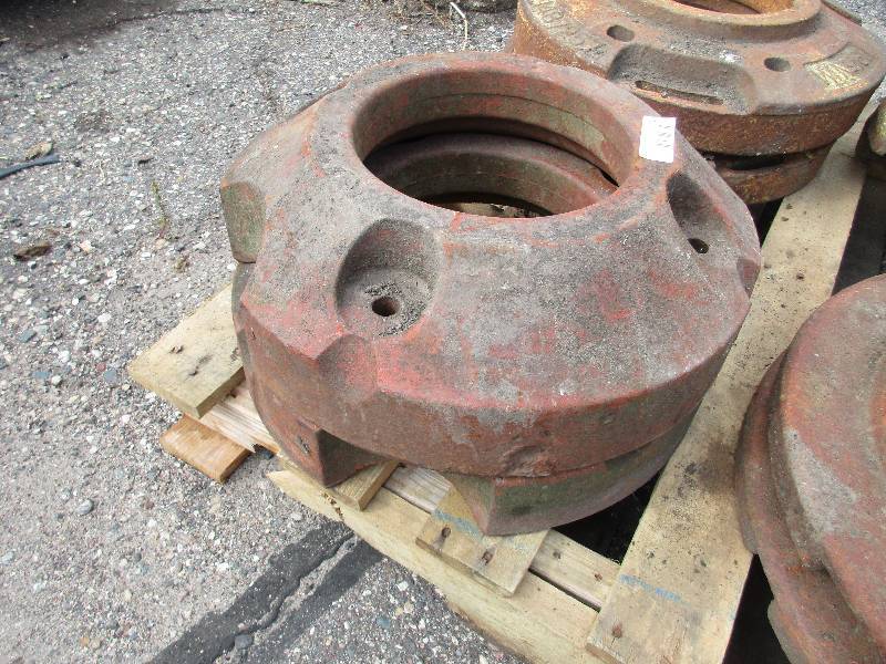 Pair of wheel weights