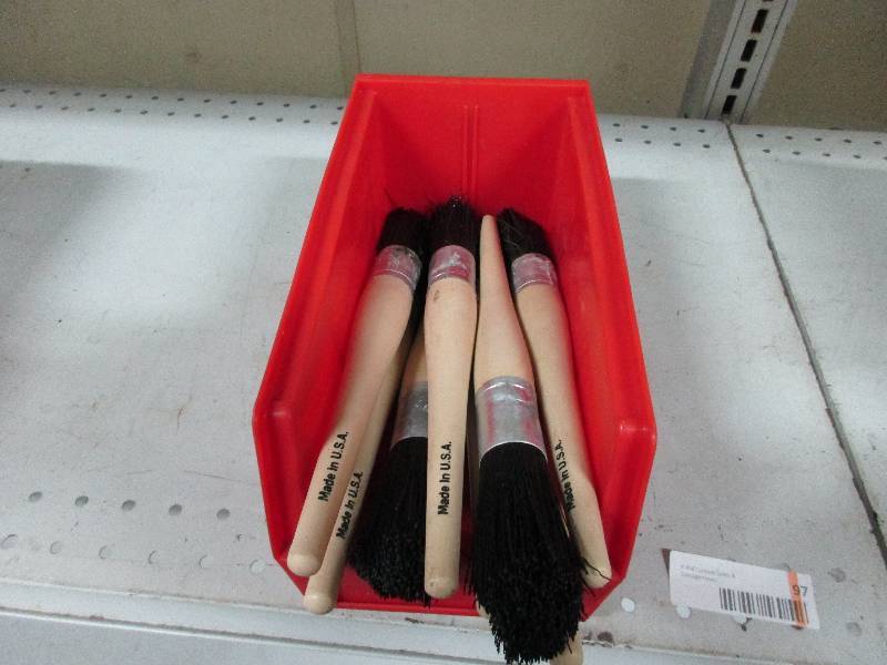 Parts cleaning brushes