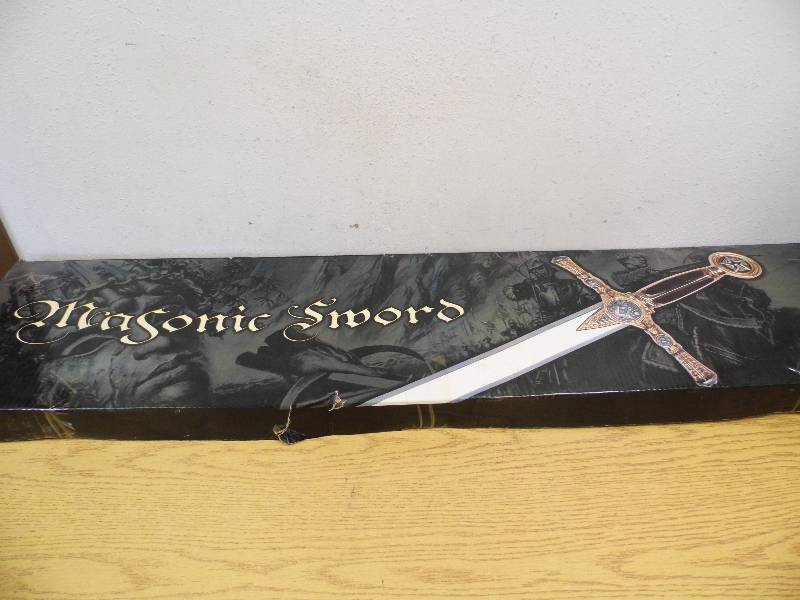 lot 40 image: Masonic Sword