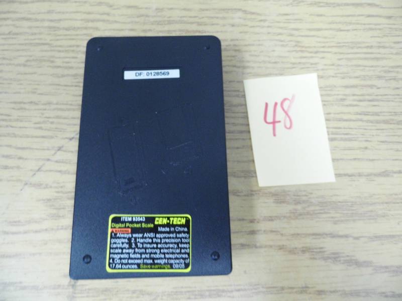 lot 48 image: Cen-Tech Scale