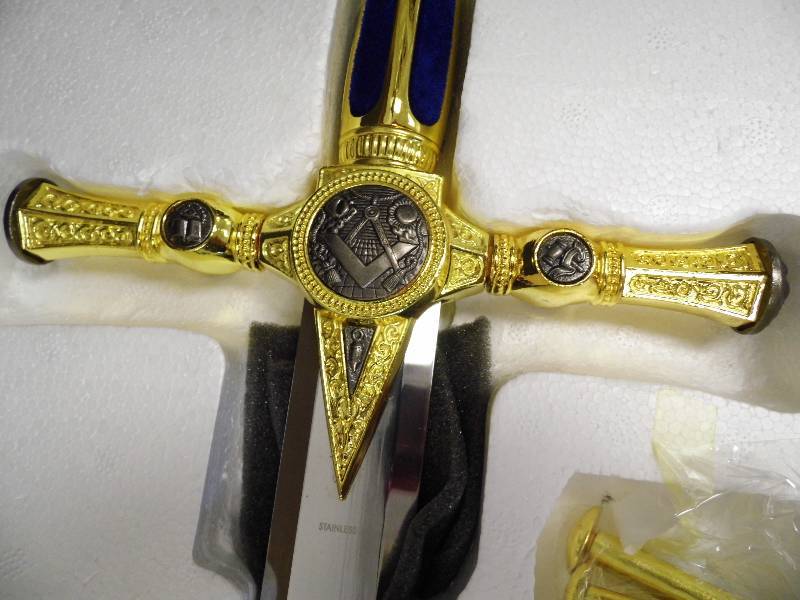 lot 42 image: Masonic Sword