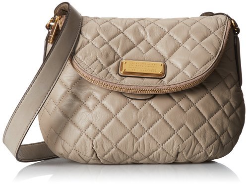 MARC by MARC JACOBS New Q Quilted Natasha Cross-Body Bag - Cement