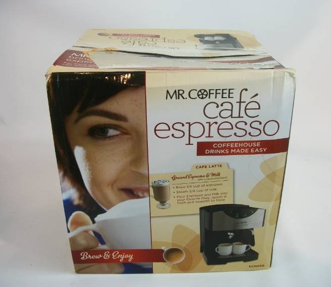 Mr. Coffee EspressoCappuccino Maker, Black