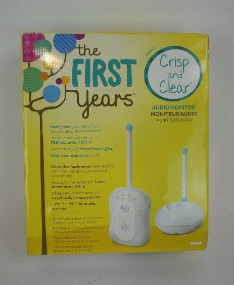 The First Years Crisp & Clear Single Audio Baby Monitor