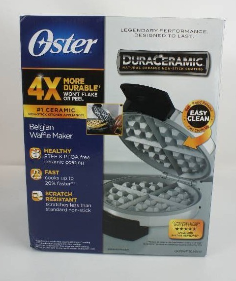 Oster DuraCeramic Belgian Waffle Maker