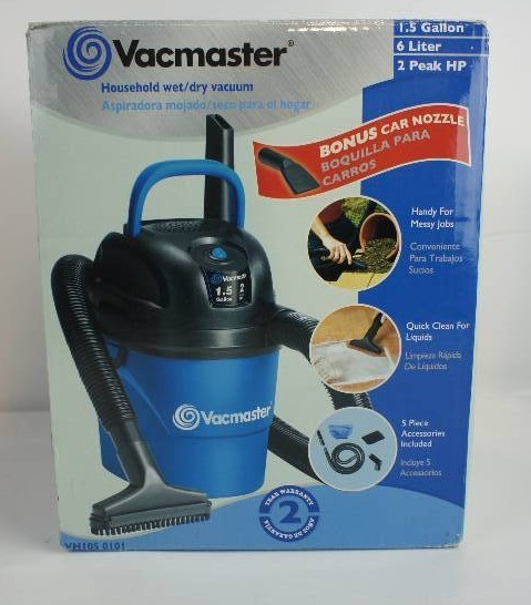 Vacmaster 1.5-Gallon WetDry Vac
