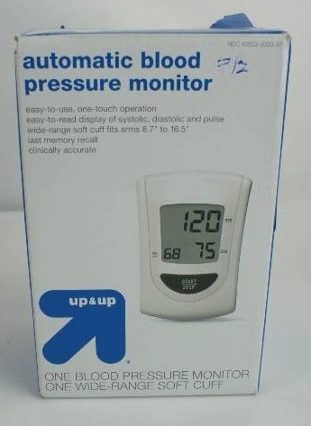 Automatic Blood Pressure Monitor By Up & Up