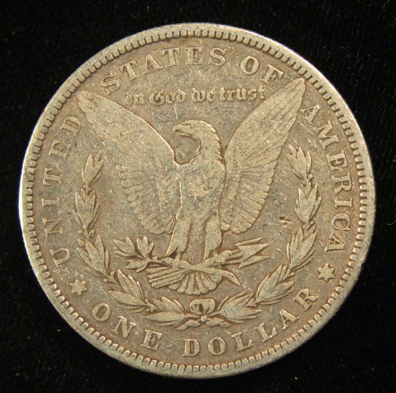 1885 MORGAN SILVER DOLLAR VF