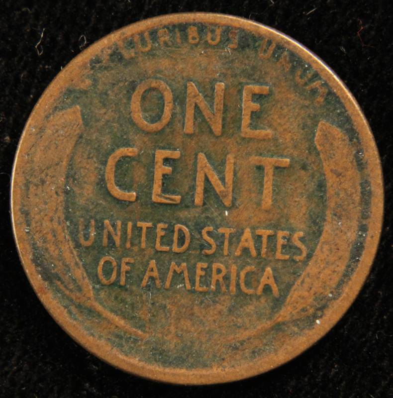 1924 D WHEAT CENT FINE