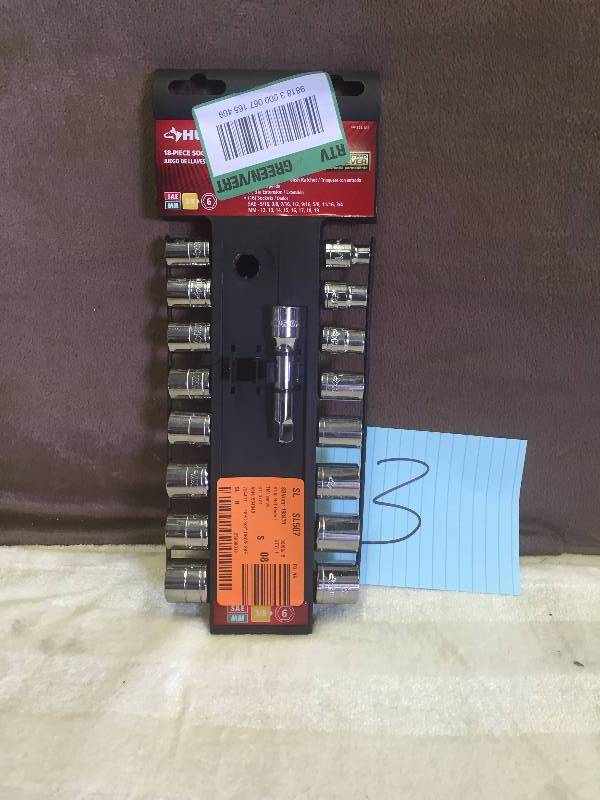 Husky 18 Pc Socket missing 1 part