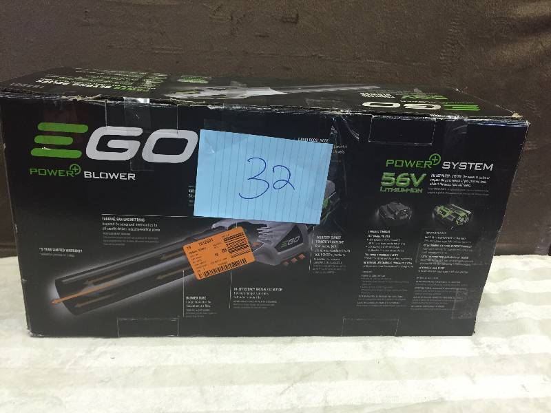 Ego 56V Blower- includes battery and Charger Works