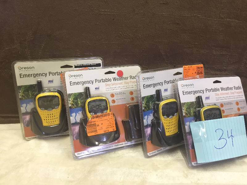 Lot of Emergency Portable Radios