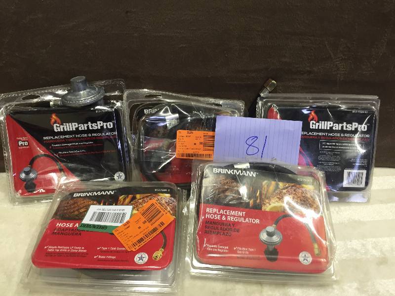 Lot of Brinkmann Replacement Hose and Regulators