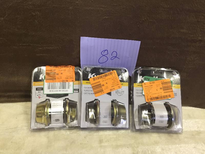 Lot of Deadbolts