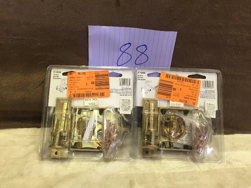 2 Single cylinder Deadbolt Lock