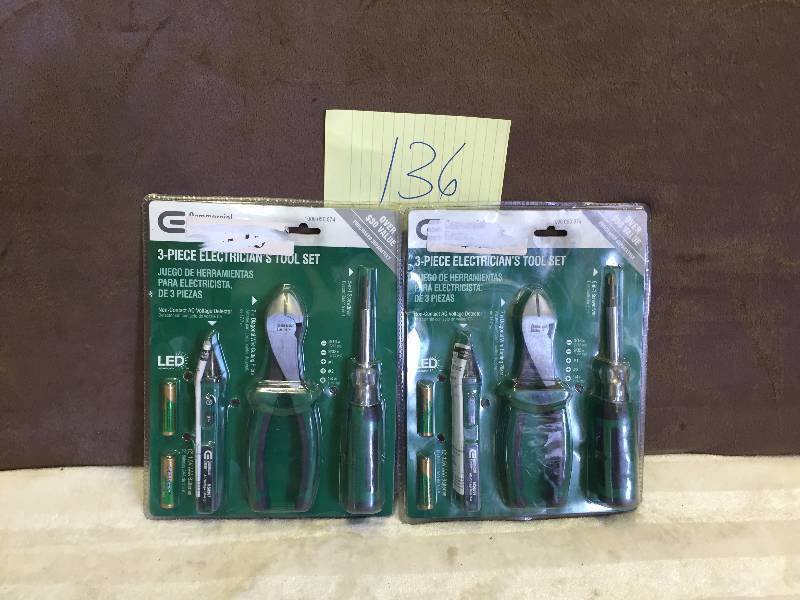 Lot of 2 Electrian Tool sets