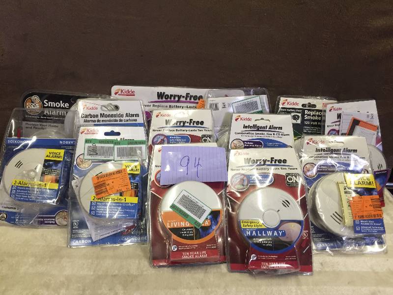 Lot of Smoke Detectors