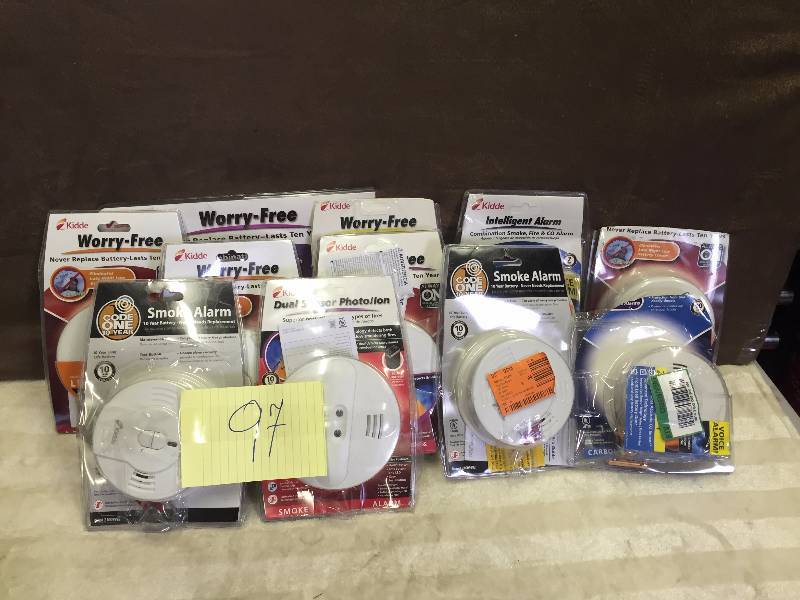 Lot of Smoke Detectors