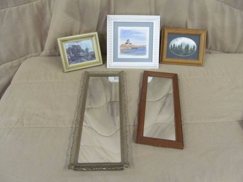 Frames and mirrors