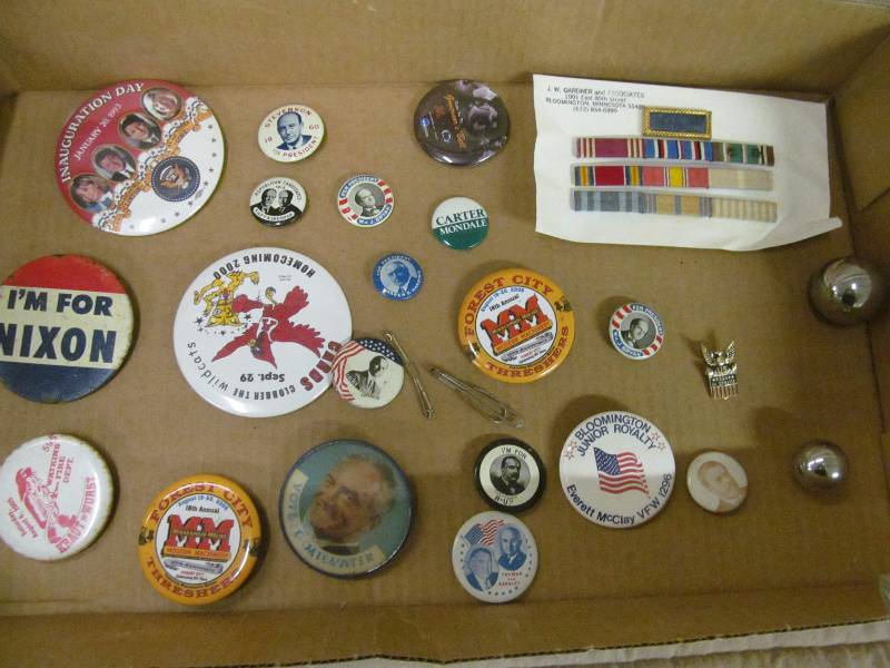 vintage campaign pins