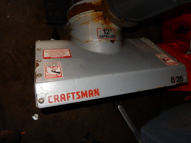 lot 6 image: Craftsman 2stage snow blower.  8 H.P