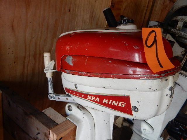 lot 9 image: SEA KING, 3 H.P. Outboard Motor