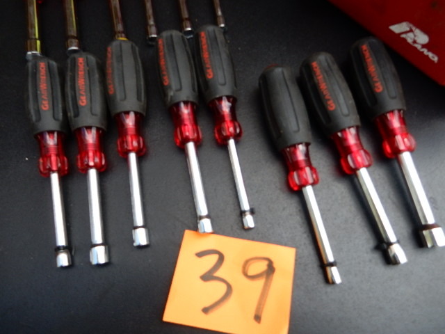 lot 39 image: GEARWRENCH, Socket Driver Set and Plano 15in plastic Tool box