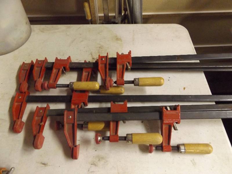 lot 282 image: Lot of Bar Clamps