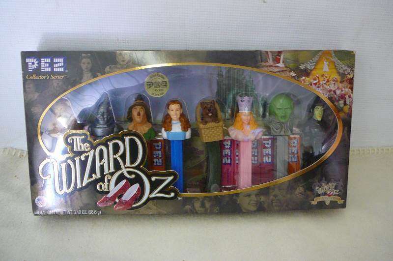 The Wizard of oz Pez Collectors Series