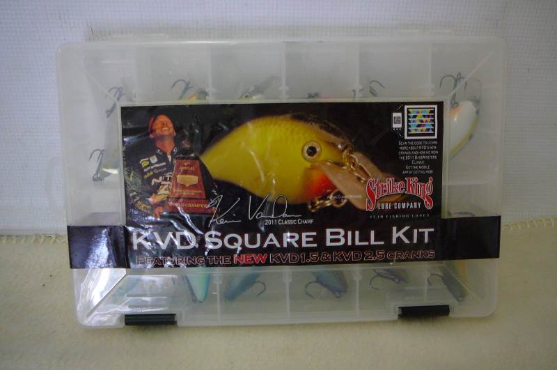 Strike King KVD Square Bill Kit 12 Count