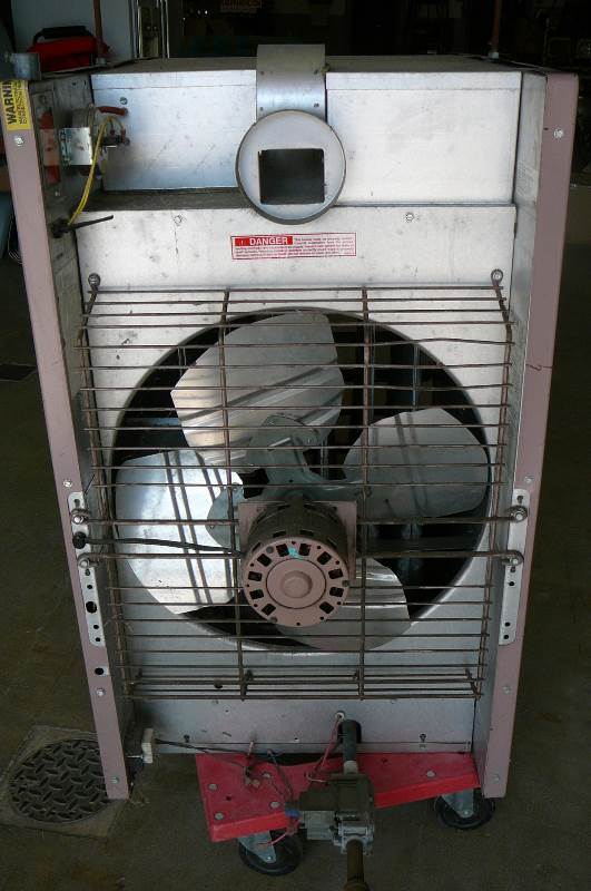 Reznor Gas Hanging Heater Furnace Mower & Hanging Furnace 260 KBID