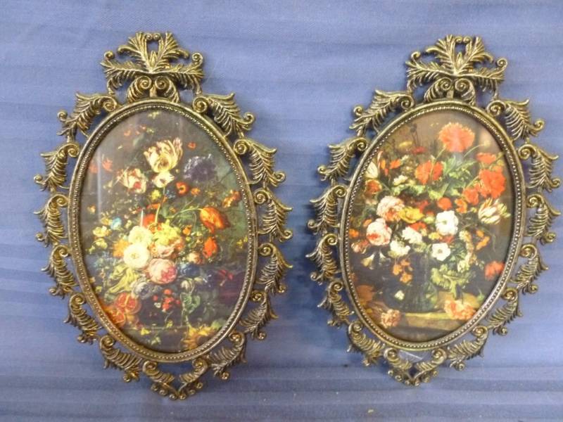 lot 33 image: Metal Framed Pictures