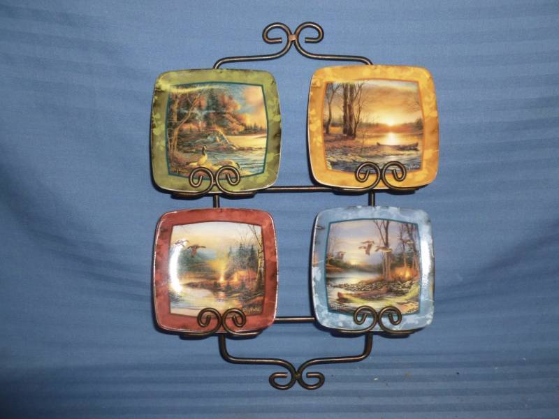 lot 43 image: Terry Redlin Plate Decoration