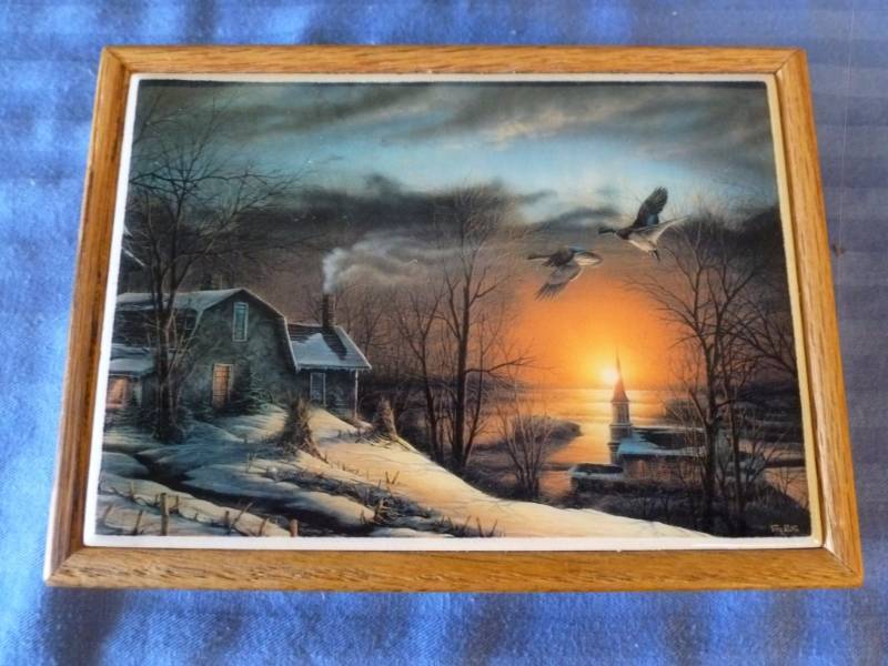 lot 180 image: Terry Redlin Box