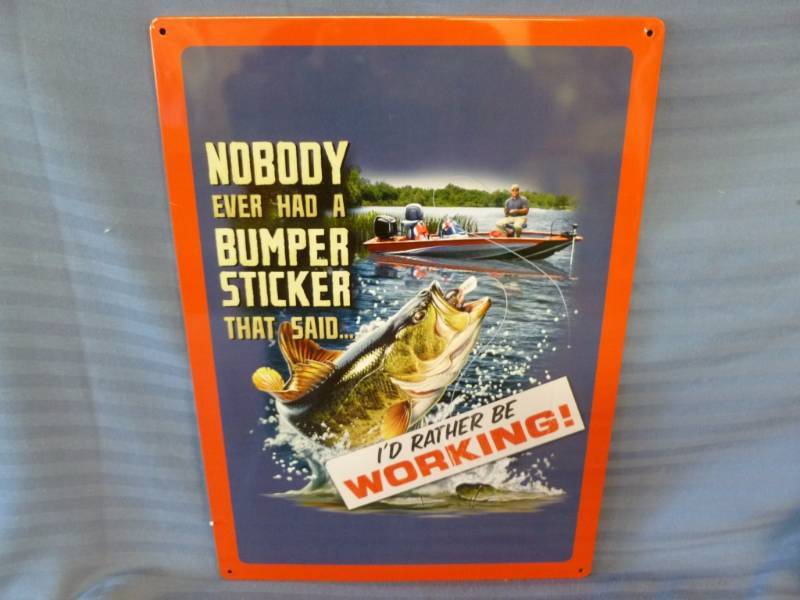 lot 238 image: Metal Sign