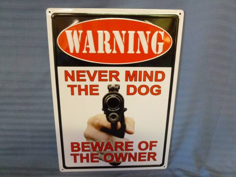 lot 239 image: Metal Sign