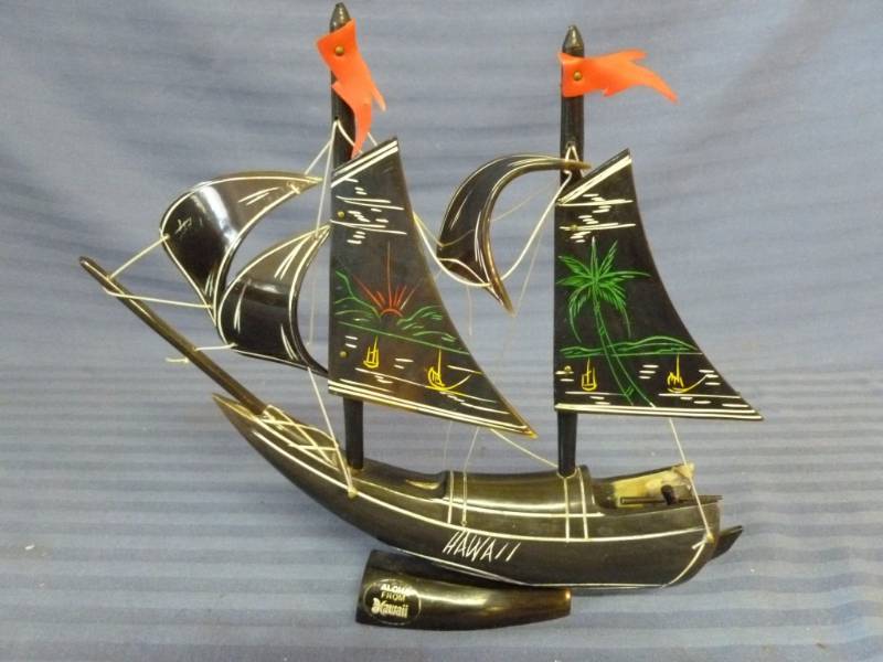 lot 257 image: Sailing Ship Decoration