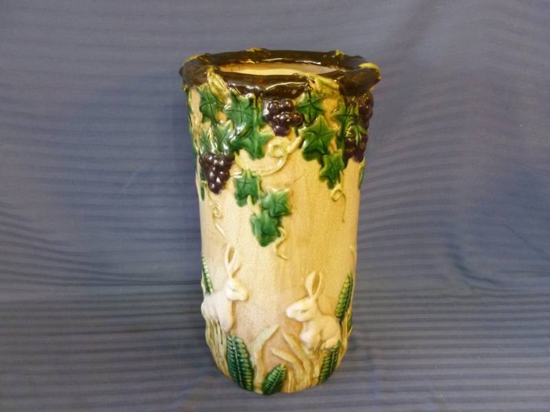 lot 266 image: Porcelain Umbrella Stand