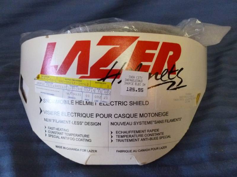 lot 325 image: Snowmobile Electric Shield