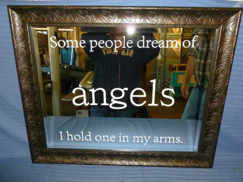 lot 336 image: Framed Mirror