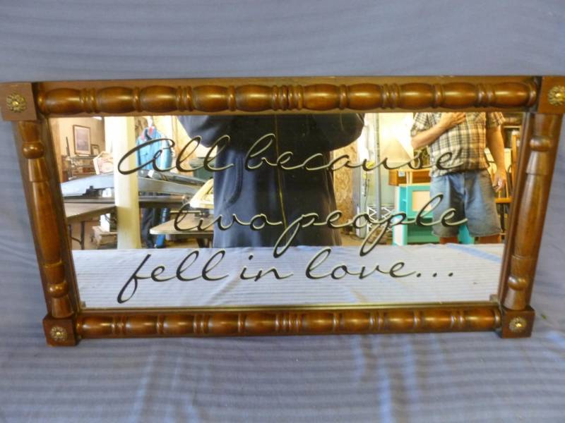 lot 337 image: Decorative Mirror