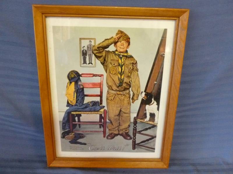 lot 339 image: Norman Rockwell Picture
