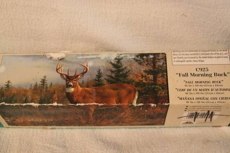 lot 13 image: Fall Morning Buck - Wall Mural