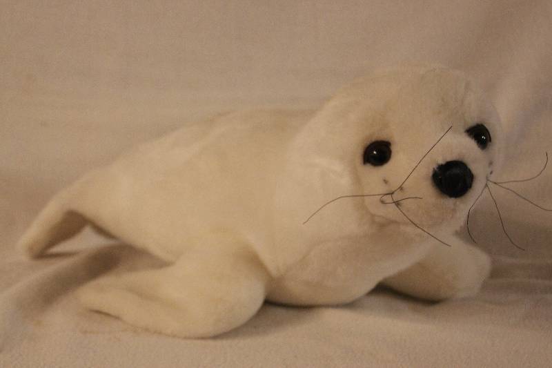 lot 19 image: Toy Network - 21 Stuffed White Seal