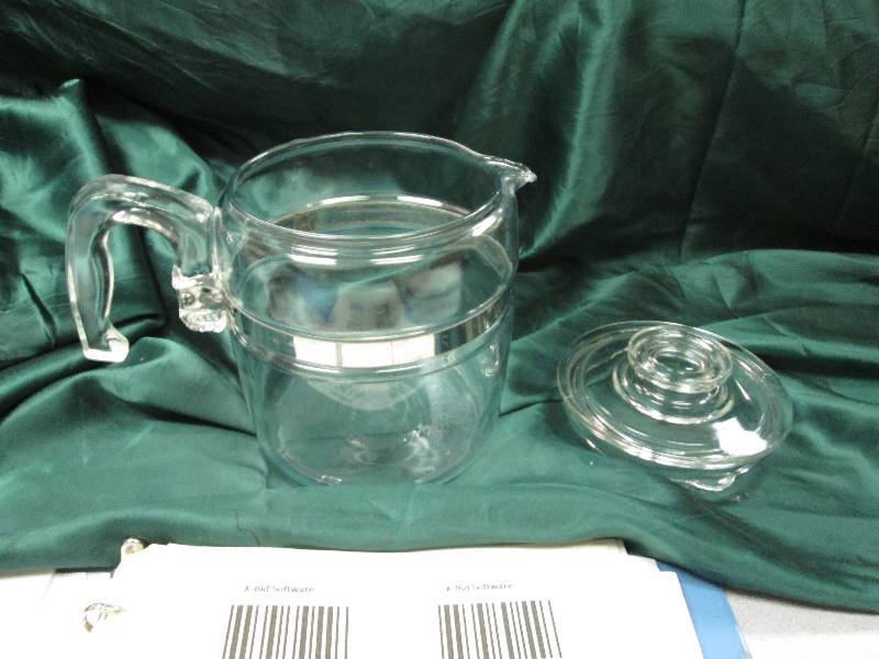 Pyrex coffee pot...