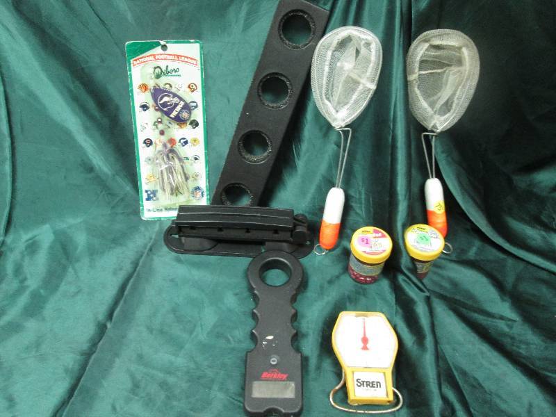 Stern fish line weigh fish, MN Viki...