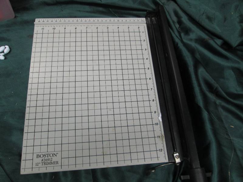 Paper cutter...